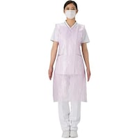 松吉医科器械 マツヨシ マイスコPEエプロン袖なし(ピンク) 24712704 50枚入