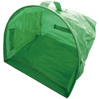 日本緑十字社 緑十字 ちり取り(枝葉ちり取りフゴ) グリーン 590×570×570 170L ポリプロピレン・グラスファイバー