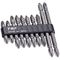 トップ工業 TOP ドライバビットセット10本 (+2×65 4本 +2×45・110各2本)