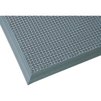 山崎産業 コンドル 別注カット品 風除室用マット ブイステップマット13 踏込用縁付(1平米あたり) グレー