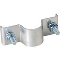 ユニット ユニット 標識取付バンド平リブ用 アルミ 60.5Ф用