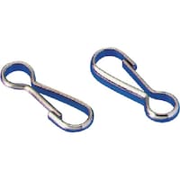 ユニット ユニット 豆ナスカン 10個1組 鉄(ニッケルメッキ)