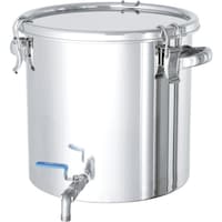 MONOVATE MONOVATE ステンレスタンク ストレート密閉タンク(ボールバルブ付) 7L