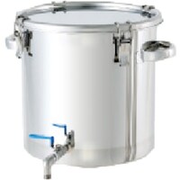 MONOVATE MONOVATE ステンレスタンク ストレート密閉タンク(ボールバルブ付) 25L