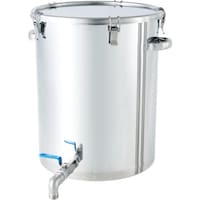 MONOVATE MONOVATE ステンレスタンク ストレート密閉タンク(ボールバルブ付) 100L