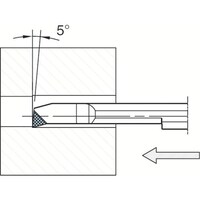 京セラ 京セラ EZバー 旋削用チップ EZBNB型 KPD001