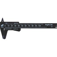 SK プラスチックノギス快段目盛 軽快 100mm