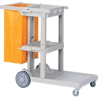 テラモト テラモト ビルメンカートL ライトグレー