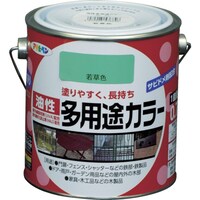 アサヒペン アサヒペン 油性多用途カラー 0.7L 若草色