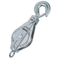 HHH HHH ステンレス一車スナッチ フック型100mm