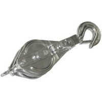 HHH HHH ステンレス二車スナッチ フック型75mm