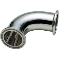 フジトク フジトク サニタリーヘルールエルボ 1S ステンレス