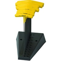 ボンダス BONDHUS 全長229mm 六角Tハンドル インチ セット10本組(3/323/8+スタンド)