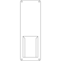 日本緑十字社 緑十字 責任者氏名標識 白無地タイプ 差L 300×100mm スチール製 差込式