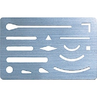 シンワ測定 シンワ 字消板ステンレス製