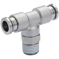 ニホンピスコ PISCO チューブフィッティング ブラスティー チューブ6 ネジR3/8 ゴムHNBR カバー無