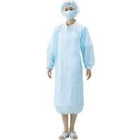 アイテックス アイテックス 袖付PEエプロン (50枚入)