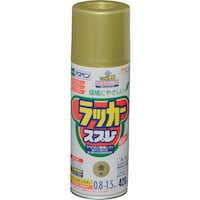 アサヒペン アサヒペン アスペンラッカースプレー 420ML 金