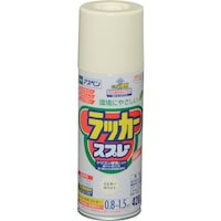アサヒペン アサヒペン アスペンラッカースプレー 420ML ミルキーホワイト