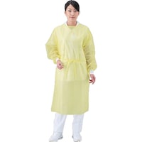 アズワン AS アイソレーションガウン クール イエロー 50枚入り