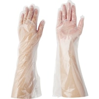 アズワン AS サニメントロング手袋エンボス無 M (100枚入)