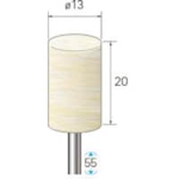 ナカニシ ナカニシ フェルトバフソフトタイプ 10本入 円筒型 φ13×20×軸φ3