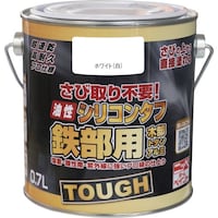 ニッペホームプロダクツ ニッぺ 油性シリコンタフ 0.7L ホワイト HYS1010.7