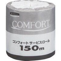 日本製紙クレシア クレシア トイレットペーパー コンフォートサービスロール 150m 1ケース60個入