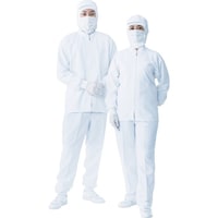 東洋リントフリー TriApex クリーンルーム用ウェア 異物混入防止対策上着 JK274C S 白