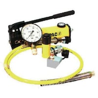 エナパック ENERPAC 単動シリンダ・プラスチックポンプセット シリンダ能力45kN ストローク25mm