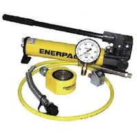 エナパック ENERPAC 単動シリンダ・プラスチックポンプセット シリンダ能力293kN ストローク12.7mm
