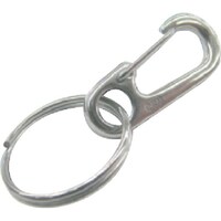 水本 水本 ワイヤクリップ ステンレス ミニクリップ (二重リンク付) 長さ26mm