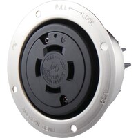 アメリカン電機 アメリカン電機 引掛形 フランジコンセント 接地3P60A250V