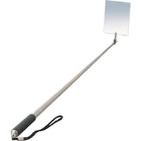 イチネンアクセス BERUF ステンレス検査鏡 75×100mm 伸縮自在