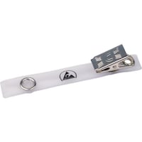 DESCO DESCO 静電対策ネームカードホルダー用クリップ 88mm