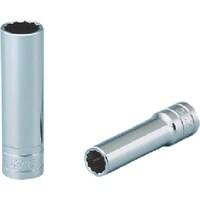 京都機械工具 KTC 9.5sq.ディープソケット(十二角)パック・台紙仕様 差込角9.5mm B3L14W袋入り