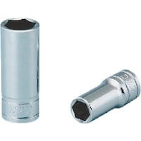 京都機械工具 KTC 9.5sq.セミディープソケット(六角)パック・台紙仕様 差込角9.5mm B3M15袋入り