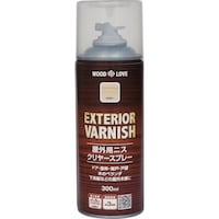 ニッペホームプロダクツ ニッぺ 油性 屋外用ニススプレー 300ml クリヤー 300T031300