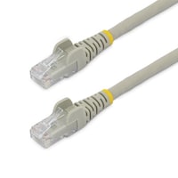 スターテック カテゴリ6 LANケーブル/10m/グレー/10GbE 650MHz/ハロゲンフリー/ツメ折れ防止機構付/CAT6
