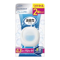 消臭力コンパクト トイレ用 つけかえ2個 Rサボン