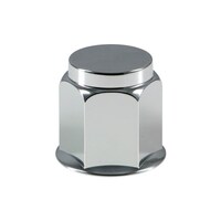 ジェットイノウエ フラットナットカバー 41mm 樹脂/クロームメッキ 高さ51mm 6個入 500448 ※4個以上から注文可能(販売価格は1個単位の価格)