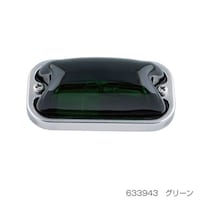 ジェットイノウエ 角型マーカーランプ 前方開閉式 ガラスレンズ グリーン 633943 ※5個以上から注文可能(販売価格は1個単位の価格)