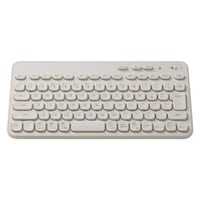 エレコム ワイヤレスキーボード 無線 メンブレン テンキーレス コンパクト Caps Lock無効化スイッチ