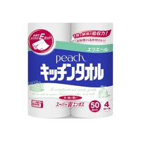 ピーチキッチンタオル