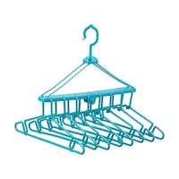 レック 洗濯ハンガー 折りたたみ8連ハンガー