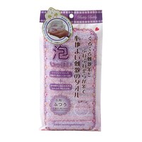 ヨコヅナクリエーション ボディタオル バブリーバブリーボディタオル ふつう パープル