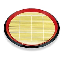 正和 そば皿 うどん皿 竹ス付き 雅丸