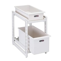 パール金属 スライドストッカー シンク下 深型 2段 アレンジフリー