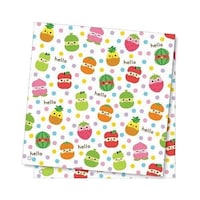 トルネ レジャーシート ひょっこりフルーツ 2畳 3から5人用 止めピン付き