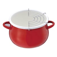 天ぷら鍋 ホーロー鍋 プチクック 16cm R×2